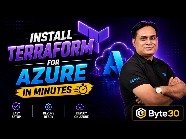 Install Terraform for Azure in Minutes #Terraform #DevOps #InfrastructureAsCode #IaC #AzureTerraform