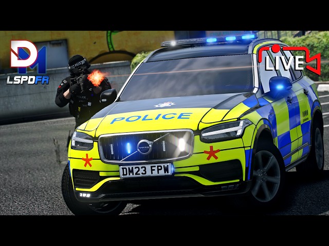 FIREARMS PATROL! | LSPDFR Live! - GTA 5 British Police Mod