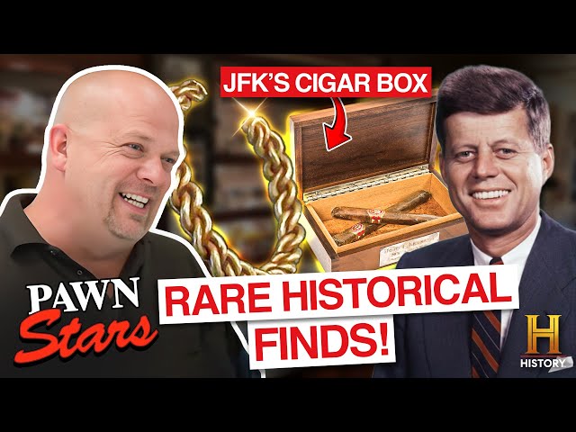 7 Epic Historical Treasures (Viking Swords, JFK's Cigars, and More!) | Pawn Stars