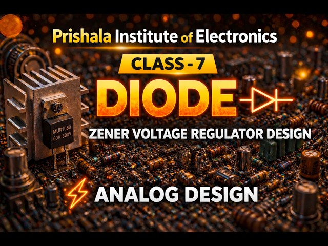 [AN-07] - Zener Voltage Regulator Design (Step-by-Step) | Easy Explanation