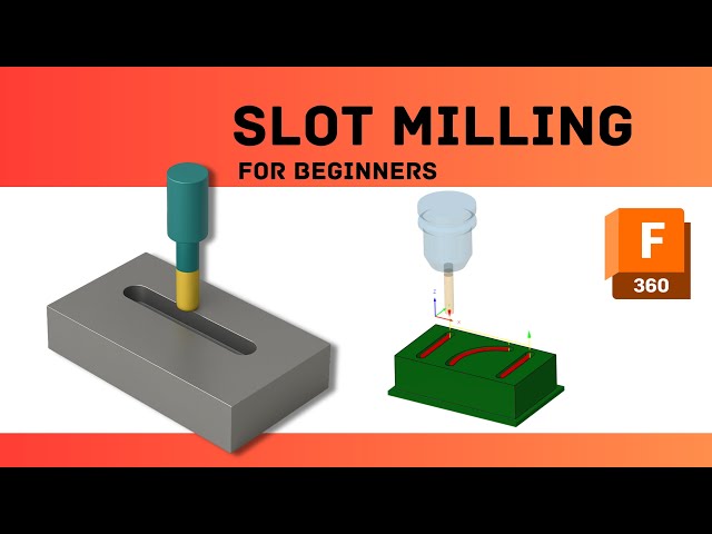 2D Slot operation in fusion 360 part#9