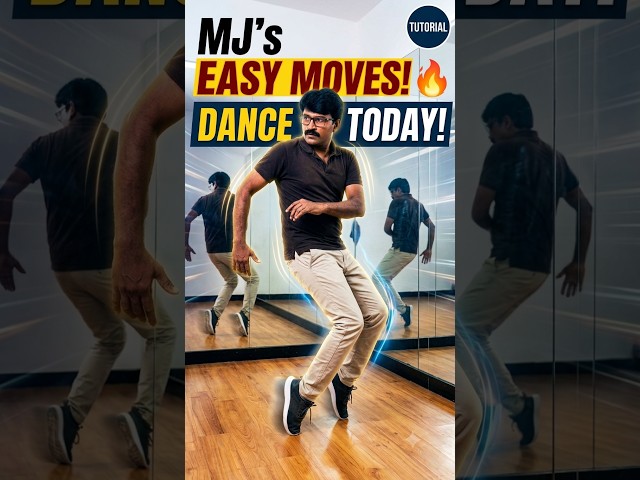 MJ Song Dance Easy Moves Shorts Today  #tutorial #dance #dancetutorial | 1k entertainment