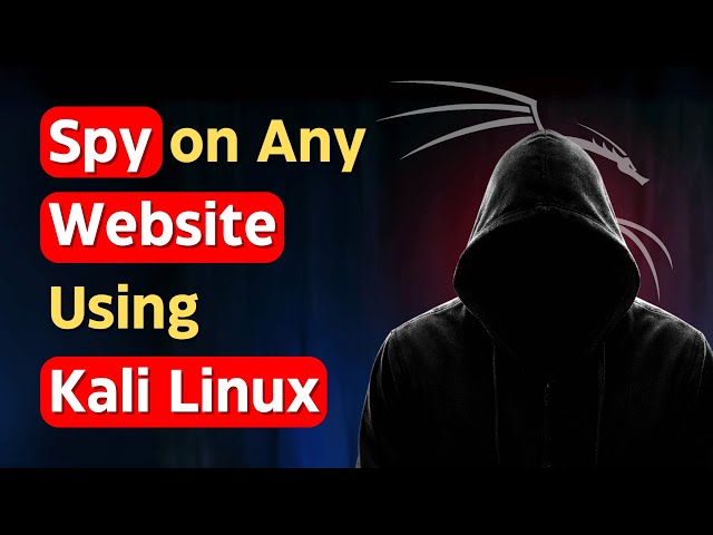 How to Spy on Any Website using Kali Linux?