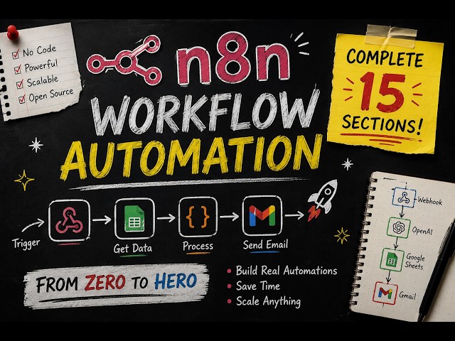 Don't Start Automating Until You Watch This n8n Guide | n8n Tutorial for Beginners (2026)
