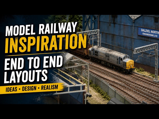 Model Railway Inspiration | End to End Layouts | Modern Image - Part 2