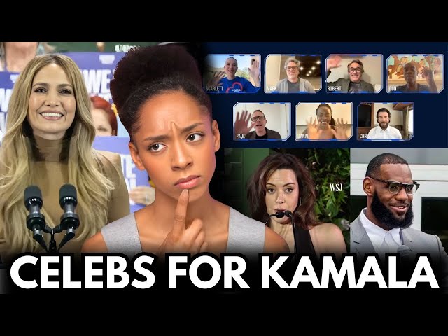Are Celebrities Actually HURTING The Kamala Harris Campaign?