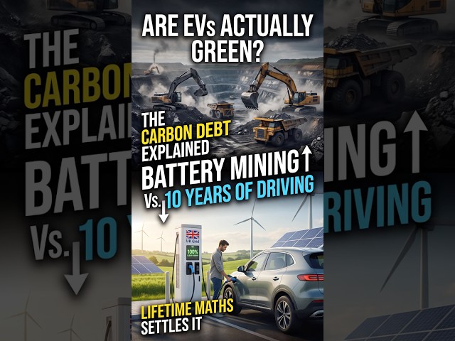 Are EVs Actually Green? The Carbon Debt Explained