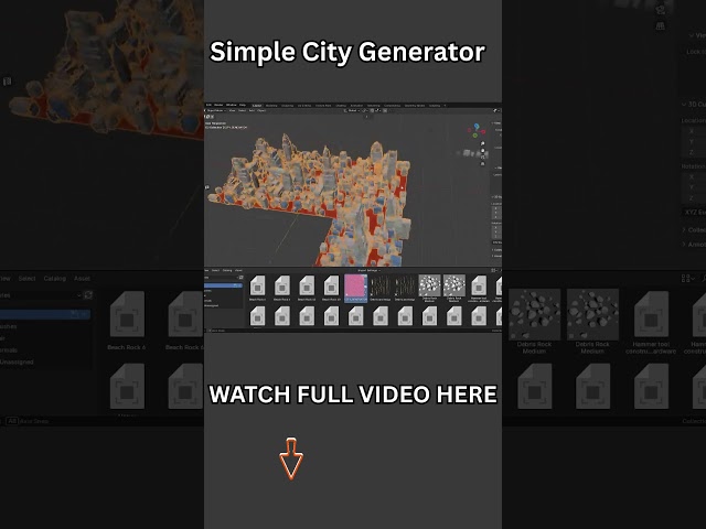 Build Entire Cities in Seconds with This Blender Addon