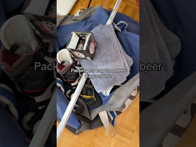 What did I miss ? #hockey #hockeyplayer #beerleague #funny