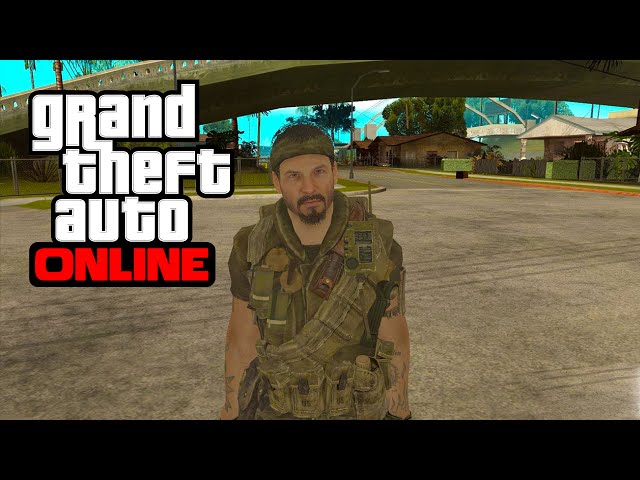 GTA 5 Online - How To Make "FRANK WOODS" From Black Ops In GTA Online! (GTA V)