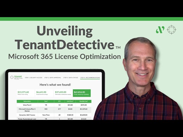 Unveiling TenantDetective™️: Microsoft 365 License Optimization