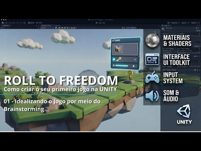 Unity - Roll to Freedom - Creating a Game from Scratch: 01 Conceptualizing the Game Through Brain...