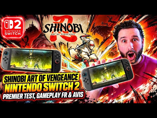 SHINOBI on NINTENDO SWITCH 2 🔥 FIRST TEST, GAMEPLAY & REVIEW