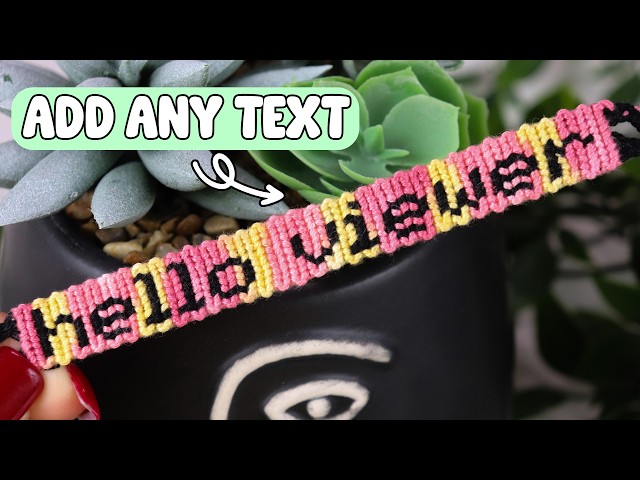 Letter bracelets and alphabet patterns explained