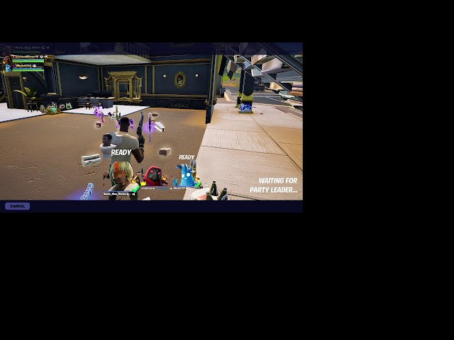 Fortnite with little cousin!