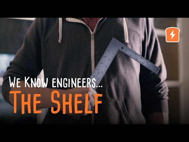 An engineer installs a shelf...and the struggle is real. 😂😂😂| Funny Engineer