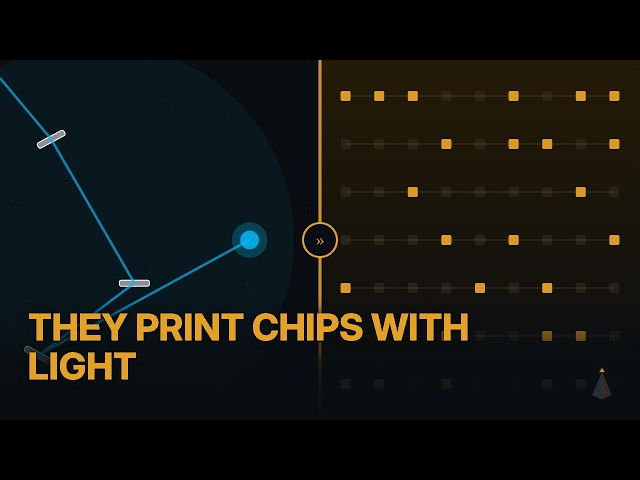 How They Print a Computer Chip With Light (And Why Only One Company Can Do It)
