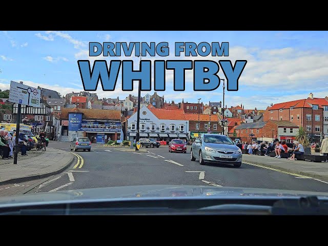 DRIVING FROM WHITBY....