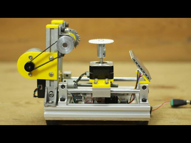 DIY Arduino based Gear cutting machine | Arduino project