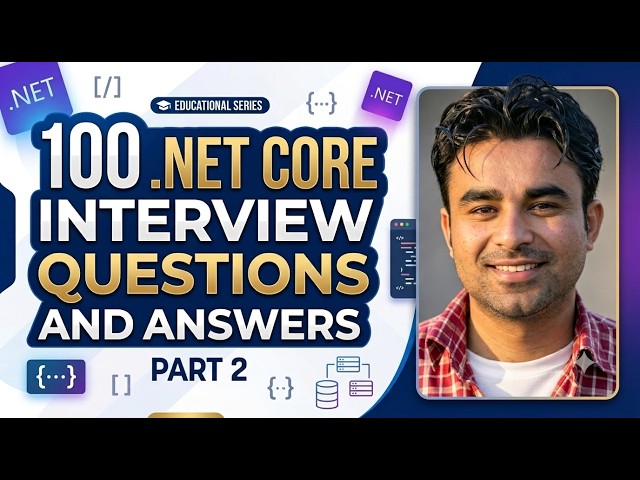 .NET Core Interview Questions | Dependency Injection Explained