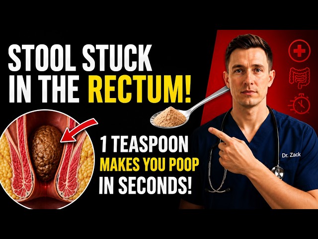 Constipation Relief: Stool Stuck in the Rectum? A Surgeon Explains What Helps