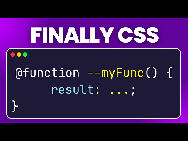 You Can Now Write Functions in CSS