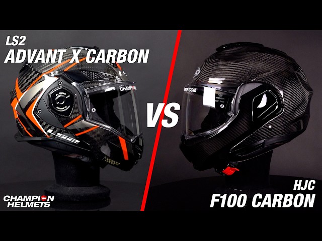 LS2 Advant X Carbon VS HJC F100 Carbon | Which Helmet Should You Choose?
