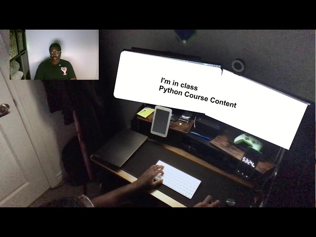 Learning Python Live: Nobody Told Me It Was This Hard
