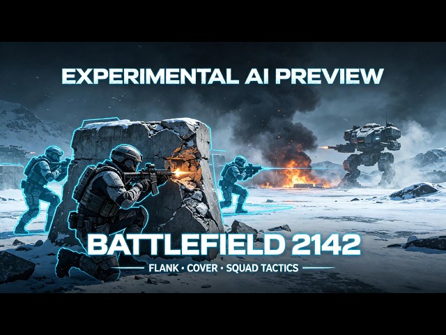 🔥😮Battlefield 2142: Experimental Smart AI Behavior Preview!