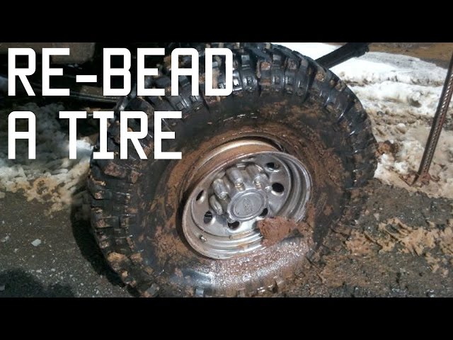 How to Re Bead a Tire | In the Field Vehicle Repair | Tactical Rifleman