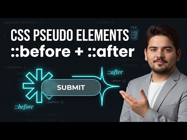 CSS Pseudo Elements | ::before and ::after Explained with Examples