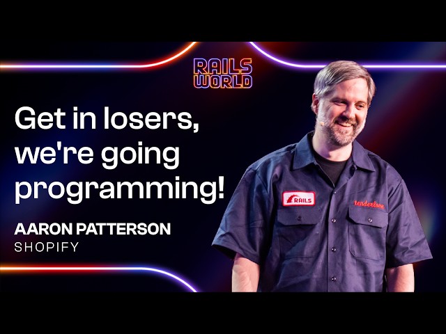 Rails World 2026 Closing Keynote - Aaron Patterson