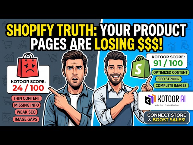 Why Your Shopify Product Pages Are Losing Sales (And How to Fix It)