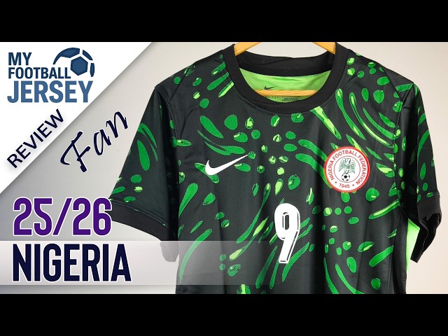Nigeria Away Jersey 25/26 (adjersey) Fan Version Review