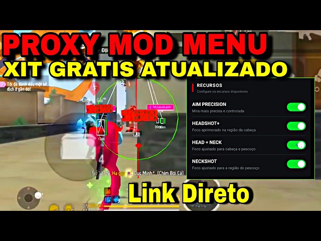 NEW PROXY AIMBOT MOD MENU FREE UPDATED CHEAT DIRECT LINK ANDROID CHEAT ANTI-BAN PROXY HACK MOD MENU