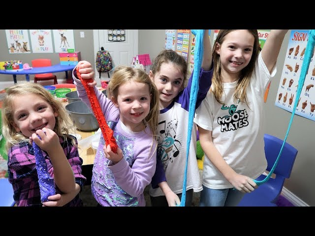 Making Slime at Toy School