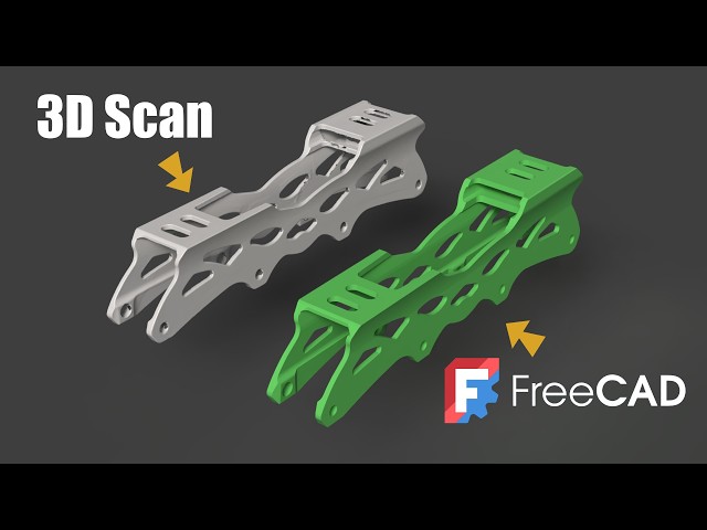 3D Scan to CAD in FreeCAD – Beginner Exercise (Creality Raptor Pro)