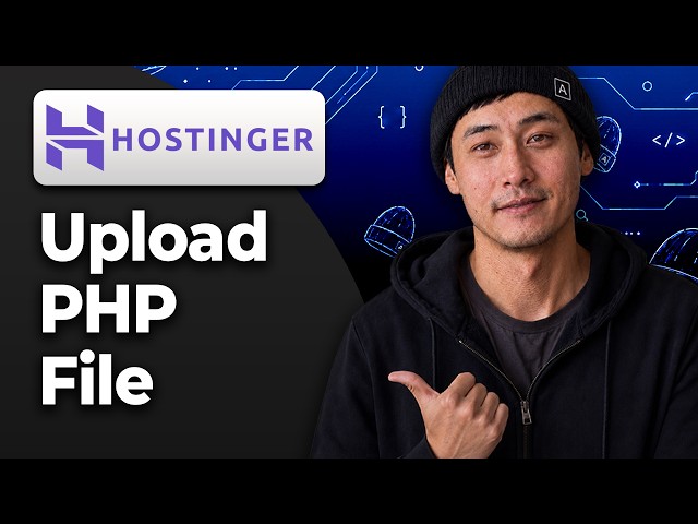 How to Upload a PHP File in Hostinger [2026 Easy Tutorial]
