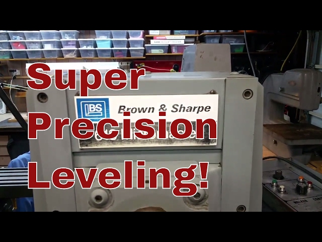 Super Precision Level! Brown and Sharpe Surface Grinder