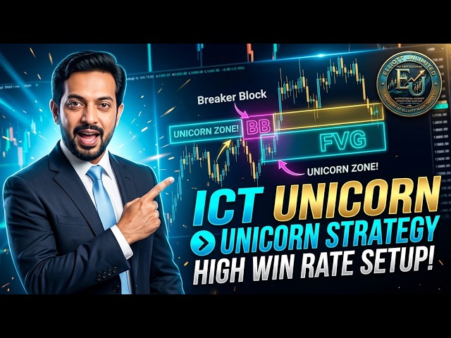 ICT Unicorn Trading Strategy Explained | High Win Rate Setup 🦄
