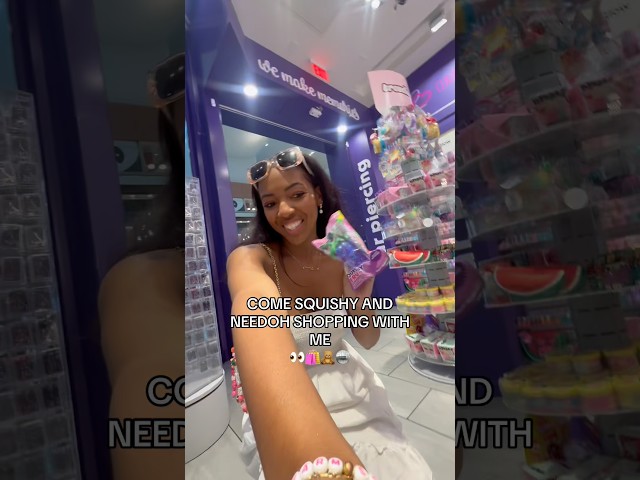 Squishy Hunting at Claire’s! Did I Find NeeDoh Dupes? 👀 #bigsisteradvice #freepreppyclip #needoh