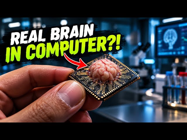 🔥 Scientists Put REAL Human Brain Inside a Computer?! 🤯🧠