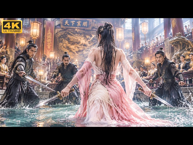 Female assassin infiltrates a pool to kill—then meets a top killer! A brutal duel begins!