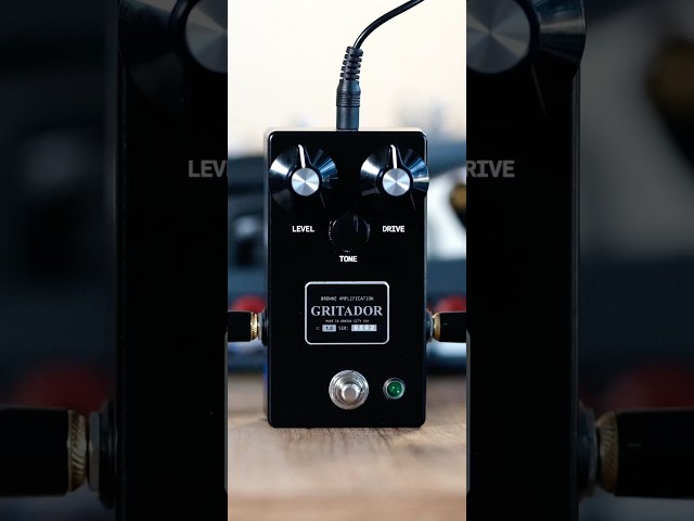 This is the Gritador from Brown Amplification #guitar #guitarpedals #pedalboard #pedaloftheday