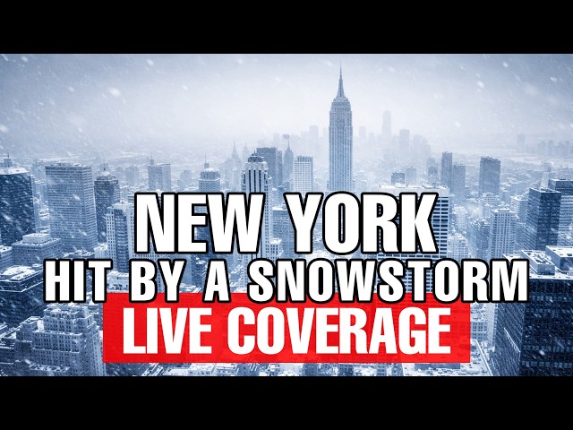 ❄️ New York is hit by a snowstorm. Follow our live coverage from Manhattan | SkylineWebcams