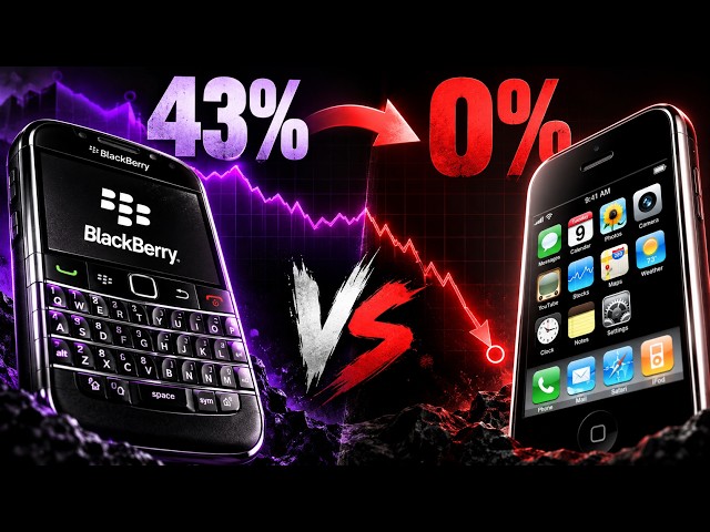 BlackBerry vs The iPhone: The War That Changed Everything