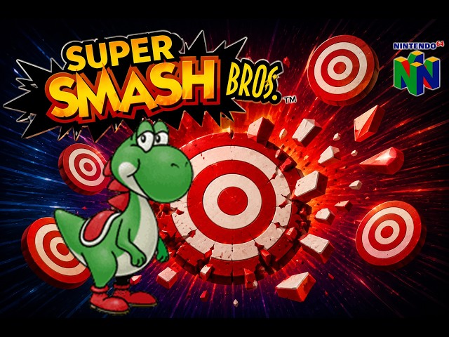 Super Smash Bros. 64 Break the Targets Yoshi