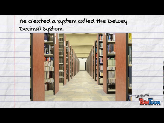 The Dewey Decimal System Intro