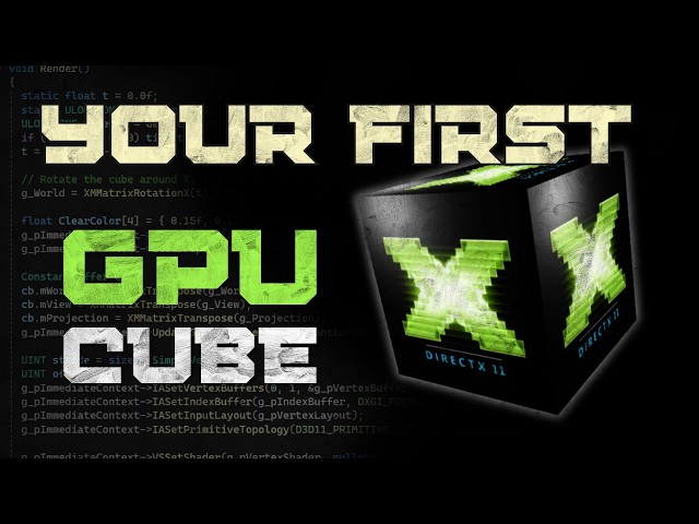 Graphics Programming from Scratch: How GPUs Actually Draw 3D