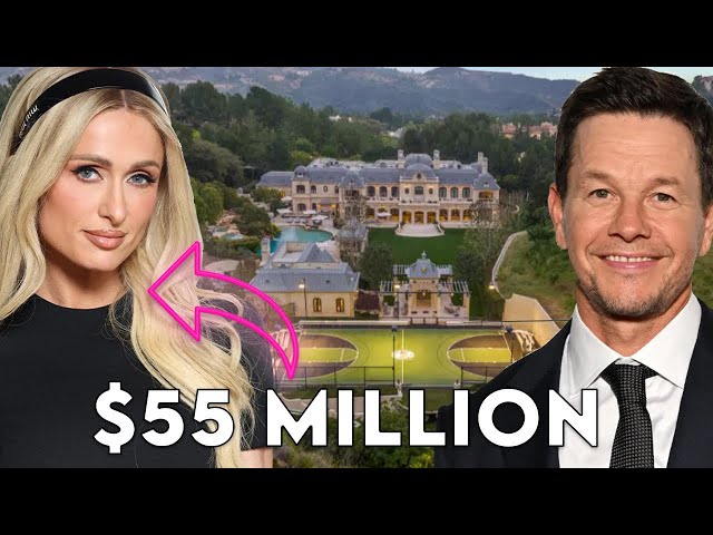 Paris Hilton Buys Mark Wahlberg's $63M Mansion | House Tour 2025